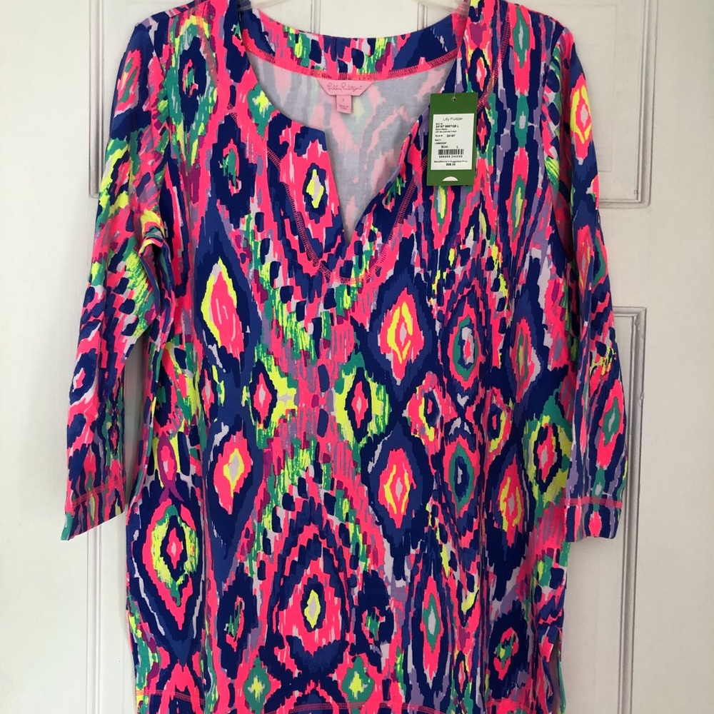 Lilly Pulitzer Luminescent Justina Tunic